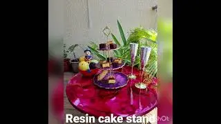 Music: Retroblue- Nobody #resin #craft #cake #stand #epoxyresin #epoxy #handmade #diy #enterpreneur