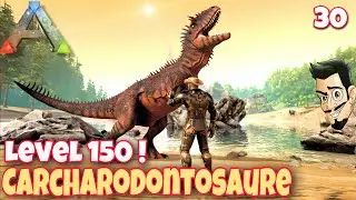 JE CAPTURE LE CARCHARODONTOSAURUS ! ep 30 - ARK THE ISLAND FR - Ark Survival Evolved