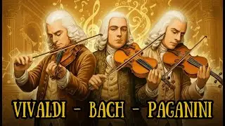 Vivaldi, Bach & Paganini 🎻 Timeless Classical Violin Music  Legendary Masterpieces Collection