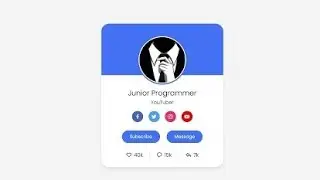 Creating a profile page with HTML/CSS