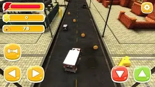Toy Car Simulator - Highway Mode - Playing with Ambulance Rescue AMR