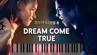 Dream Come True - ZOMBIES: 4 Dawn of the Vampires [Piano cover and Karaoke]