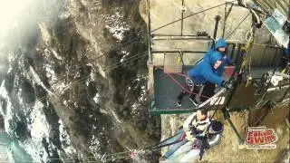 Our Honeymoon Adventure: Shotover Canyon Swing - World's Highest Cliff Jump