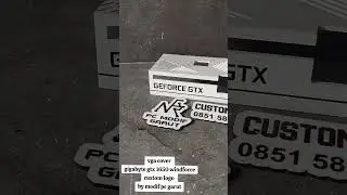 vga cover gigabyte gtx 1650 windforce custom logo by modif pc garut