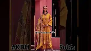 New Collection By KDH Designer Suit's & Dress Material #trending #fashion#latest