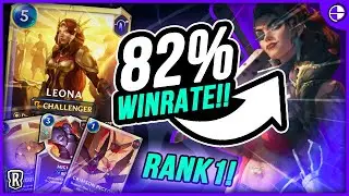 [NEW] RANK 1 BEST Deck In The Game?!?! | Samira Leona Rank 1 Deck