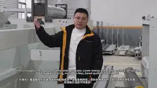 We are a professional manufacturer of non-woven fabric equipment.  #automobile #nonwovenmachinery