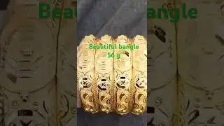 22k Gold bangles ❤️✨ new fancy design #2024 #viral #goldjewellery #fayyazsipra #yt studio
