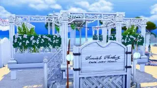 The Sims 4 Tartosa Beach Wedding Build! 💍💖