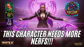 THIS CHARACTER NEEDS MORE NERFS!!! - Eset Support Deity Smite 2 Comp Scrim w/ Comms!