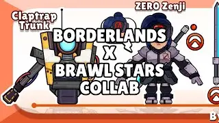 BORDERLANDS X BRAWL STARS Collab & New Skins