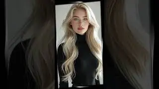Platinum Waves & Winter Elegance: A Timeless Look