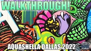 Aquashella Dallas 2022 - LIVE Walking Tour Dallas Market Hall