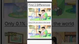 Find 2 Differences | Part -146 #doraemon #doremon#spotthedifference #shorts