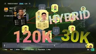 FUT 21- HYBRID SQUAD BUILDER 30K/120K ! | BEST START SQUAD |