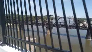 New Buck O'Neil Bridge Racing Train on Recumbent Trike