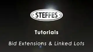What are Bid Extension & Linked Lots on a Steffes Auction?