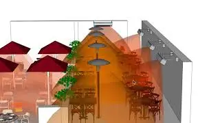 Preliminary Outdoor Heating for a County Club