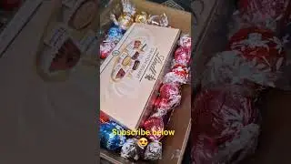 Lindt LINDOR Luxury Chocolate Box 🍫😋  #subscribe #viral #shorts #chocolate