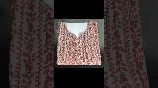 Designer Neck for Kurti l #shorts l#diy  l #adornhub