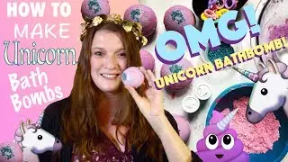 Making Unicorn Bathbombs | 🦄 Gypsefae Creations