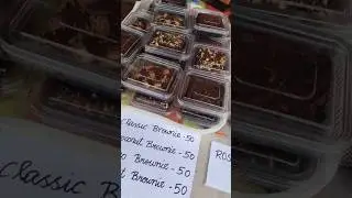 Stall at AVPcollege Tirupur #brownie #chocolate #jarcake #coffeemousse #rasmalaicake #dessert #stall