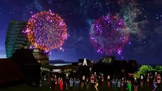 REDLIGHTCENTER-UTHERVERE   20TH YEAR  ANNIVERSARY FIREWORKS SHOW