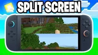 How To Play Minecraft Split Screen On Nintendo Switch 2! - Tutorial