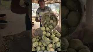 This is a method for ripening unripe fruits 😯l #fruit #farming
