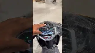 2025 New Tvs NTORQ 125 TFT Meter Console unboxing #shorts #tvs #ntorq125