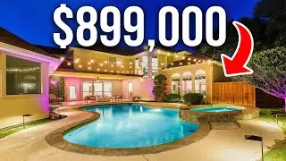 What does $899,000 look like in Plano, TX? POOL, MARBLE, 4 Bed 4 Bath | Living in Plano!!
