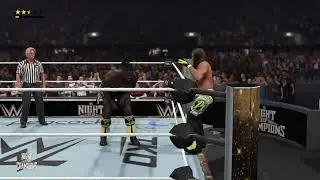 wwe 2k25 universe mode 153 night of champions
