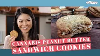 Cannabis Peanut Butter Sandwich Cookies