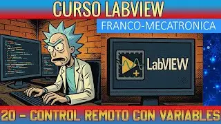🟦20 Remote Control with Shared Variables - Advanced LabVIEW Course