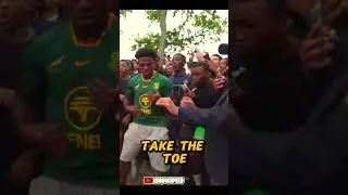 Speed singing a South African song got WILD 🇿🇦🔥
