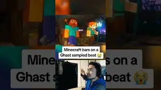 Minecraft bars over a Ghast beat #minecraft #minecraftmovie
