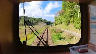 Isumi Railway Panoramic Front Cab View  (HD)