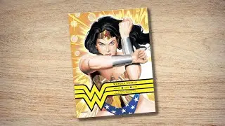Wonder Woman: Amazon. Hero. Icon. (book flip)