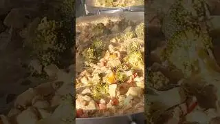 @Grillshow Lunserseminar#12 H&auml;hnchen-Brustfilet in Broccoli Curry-Sahne Sauce aus der Pfanngo 😜