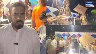 MLA Majid Hussain ne di Makar Sankranti ki mubarakbad, Masab Tank par Circle ka Innauguration