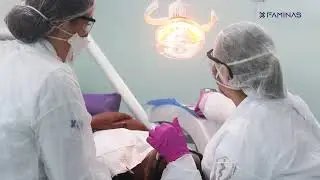 Odontologia &eacute; na FAMINAS! #VemJunto estar entre os melhores