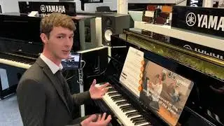 Yamaha U1 Silent Piano Review with Tom Bentham - Rimmers Music Bolton