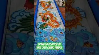 Going up the Rooftop of Wat CHUE CHANG TEMPLE #ChooseHappy #GalaNiRoRoRo #RoRoRoChannel