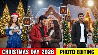 Christmas Day New Photo Editing 2026  | christmas day photo editing gemini prompts | Tech Gyan Pro 
