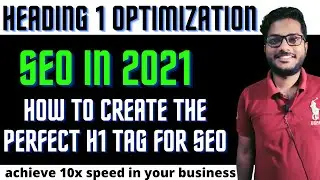 H1 tag Optimization |How to use. H1 tag |seo course in hindi | H1 tag