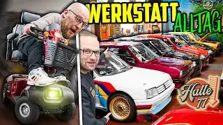 Wir STELLEN um & DREHEN am RAD! - Werkstattalltag Halle77 - MARCO nimmt EUCH mit!