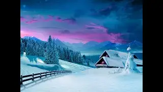 Calming Snowstorm Camping – Winter Ambience for Deep Sleep & Relaxation