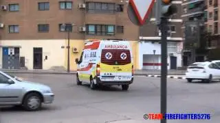 2x Ambulancia SVB + SAMU Valencia