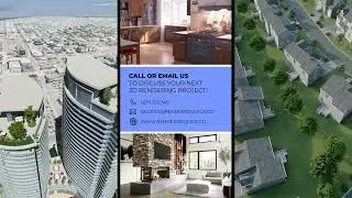 🔥#1 3D Rendering Company in the USA! Watch Now!🔥