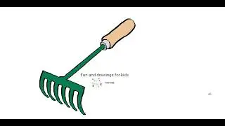 How to draw farm tools 🚜